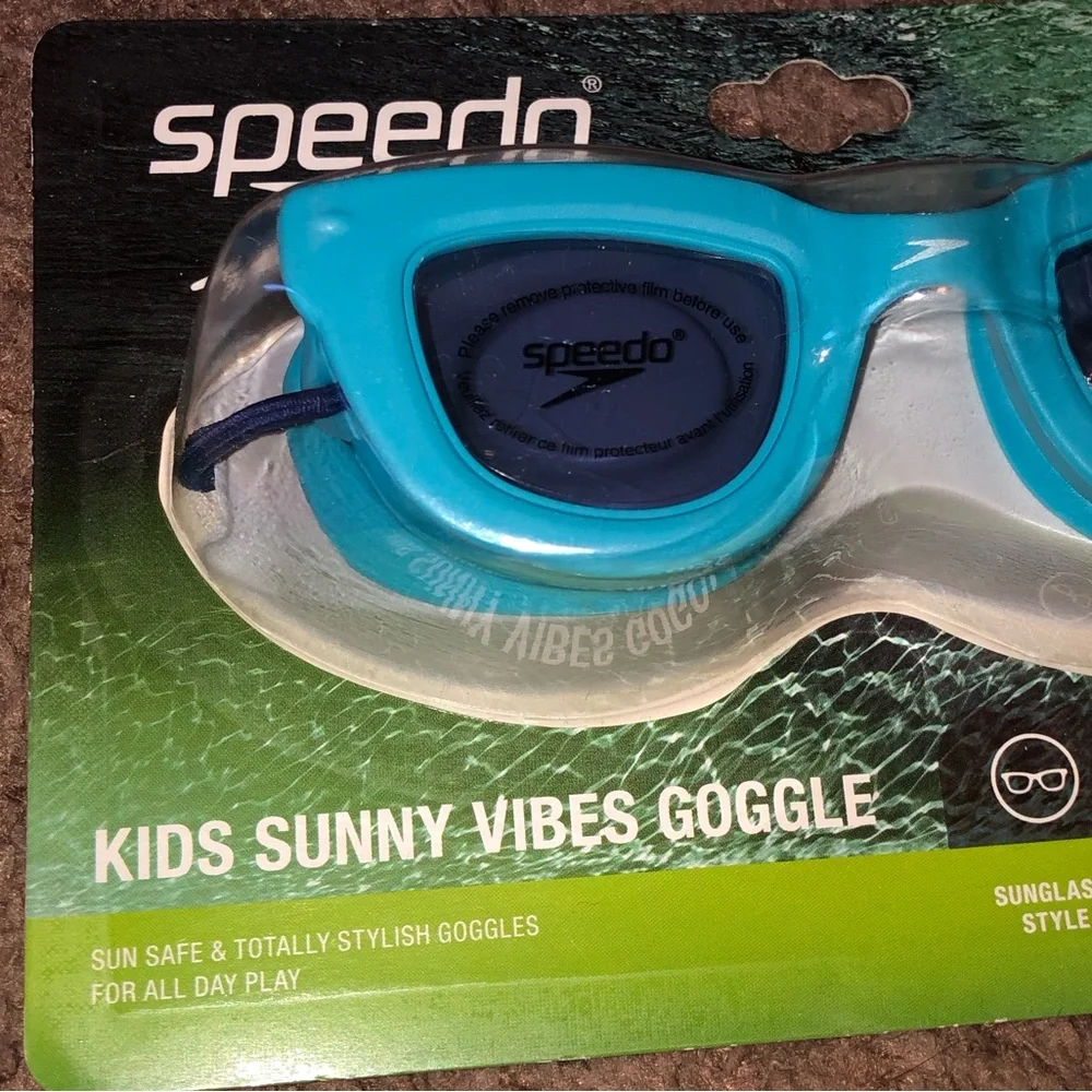 Speedo Kids Sunny Vibes Sunglass Style Goggles, New